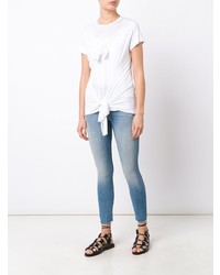 hellblaue enge Jeans von Mother