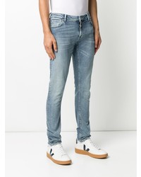 hellblaue enge Jeans von Nudie Jeans