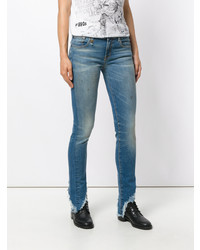 hellblaue enge Jeans von R13