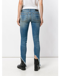 hellblaue enge Jeans von R13