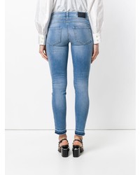 hellblaue enge Jeans von Cambio