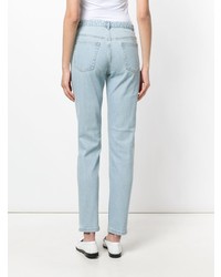 hellblaue enge Jeans von A.P.C.