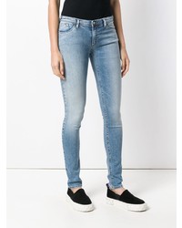 hellblaue enge Jeans von Emporio Armani