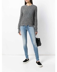 hellblaue enge Jeans von Emporio Armani