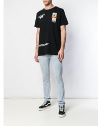 hellblaue enge Jeans von Off-White