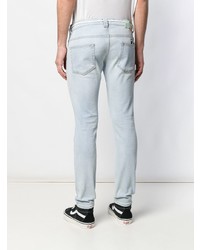 hellblaue enge Jeans von Off-White