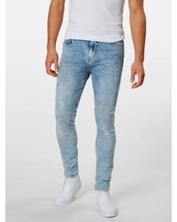 hellblaue enge Jeans von Superdry