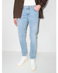 hellblaue enge Jeans von Nudie Jeans