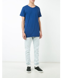 hellblaue enge Jeans von John Elliott