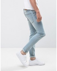 hellblaue enge Jeans von Cheap Monday