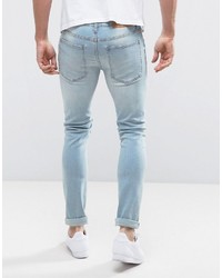 hellblaue enge Jeans von Cheap Monday