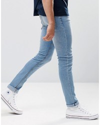 hellblaue enge Jeans von Cheap Monday