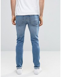 hellblaue enge Jeans von Cheap Monday