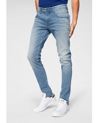 hellblaue enge Jeans von Tom Tailor Denim