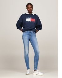 hellblaue enge Jeans von Tommy Jeans