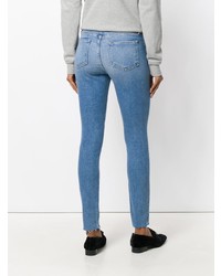 hellblaue enge Jeans von Frame Denim