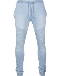 hellblaue enge Jeans von Urban Classics