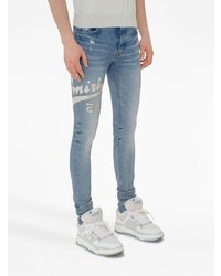 hellblaue enge Jeans von Amiri