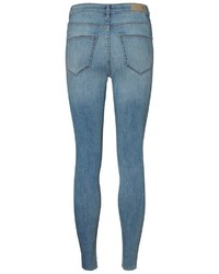 hellblaue enge Jeans von Vero Moda