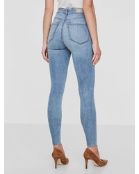 hellblaue enge Jeans von Vero Moda