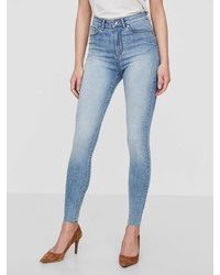 hellblaue enge Jeans von Vero Moda