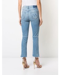 hellblaue enge Jeans von Mother