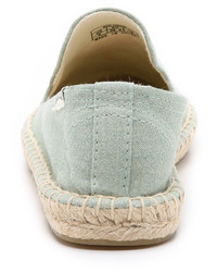 hellblaue Espadrilles von Soludos