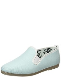 hellblaue Espadrilles von Flossy