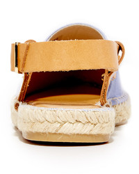 hellblaue Espadrilles von Matt Bernson