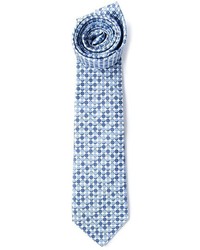 hellblaue gepunktete Krawatte von Giorgio Armani