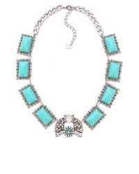 hellblaue Halskette von Juliet & Company