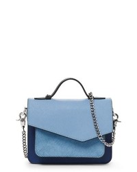 hellblaue Handtasche