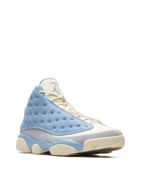 hellblaue hohe Sneakers von Jordan