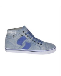 hellblaue hohe Sneakers von Camp David