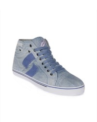 hellblaue hohe Sneakers von Camp David