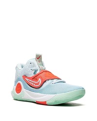 hellblaue hohe Sneakers von Nike