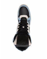 hellblaue hohe Sneakers von Human Recreational Services