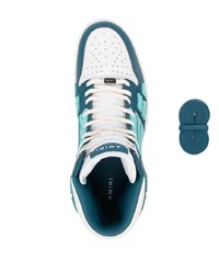 hellblaue hohe Sneakers von Amiri