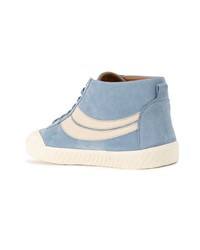 hellblaue hohe Sneakers von Bally