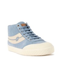 hellblaue hohe Sneakers von Bally