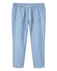 hellblaue Hose von Mango