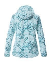 hellblaue Jacke mit Blumenmuster von Killtec
