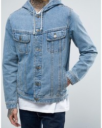 hellblaue Jacke von Asos