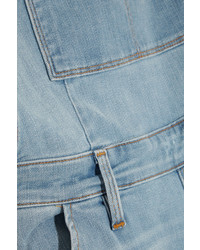 hellblaue Jeans Latzhose von Frame