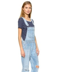 hellblaue Jeans Latzhose von Citizens of Humanity