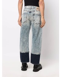 hellblaue Jeans mit Acid-Waschung von Just Cavalli