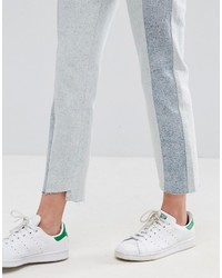 hellblaue Jeans mit Acid-Waschung von Asos