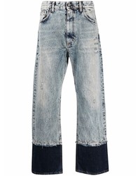 hellblaue Jeans mit Acid-Waschung von Just Cavalli