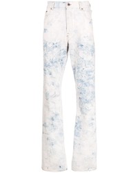 hellblaue Jeans mit Acid-Waschung von Off-White