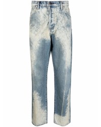 hellblaue Jeans mit Acid-Waschung von Tom Ford